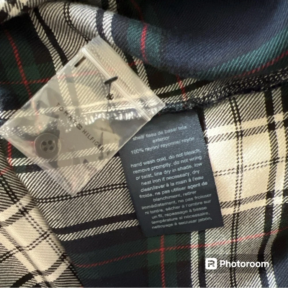 Tommy Hilfiger nwot Tartan Plaid midi dress size 10 - Picture 6 of 6